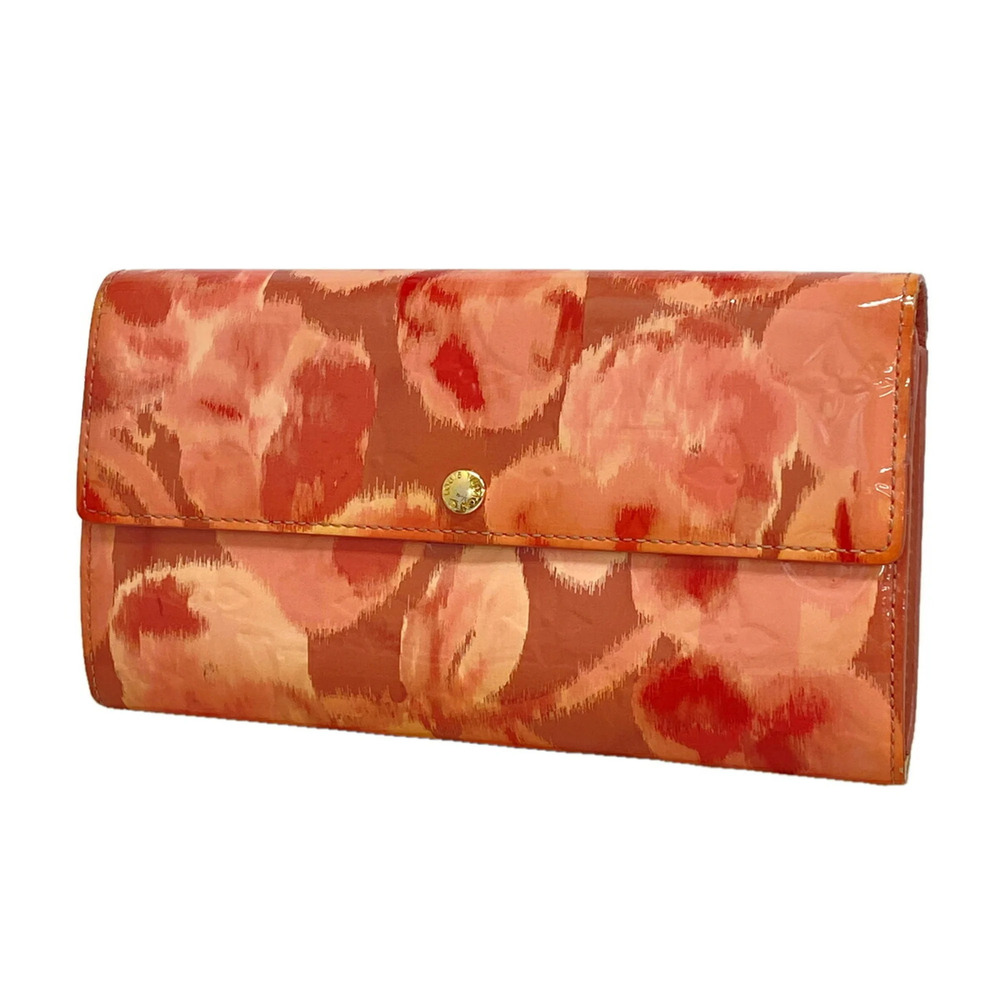 Louis Vuitton Long Wallet, Ikat Flower, Portefeuille Sarah M90023 Rose Velour...
